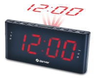 Denver Radiobudzik Denver CPR-710 z projektorem czasu na suficie - 1535086 - zdjęcie 2